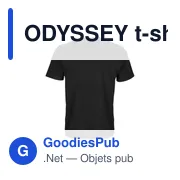 ODYSSEY t-shirt uni 170g - Miniature 5