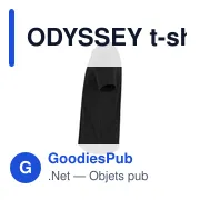 ODYSSEY t-shirt uni 170g - Miniature 6