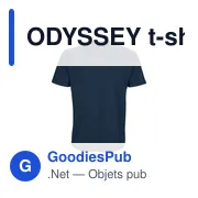 ODYSSEY t-shirt uni 170g - Miniature 8