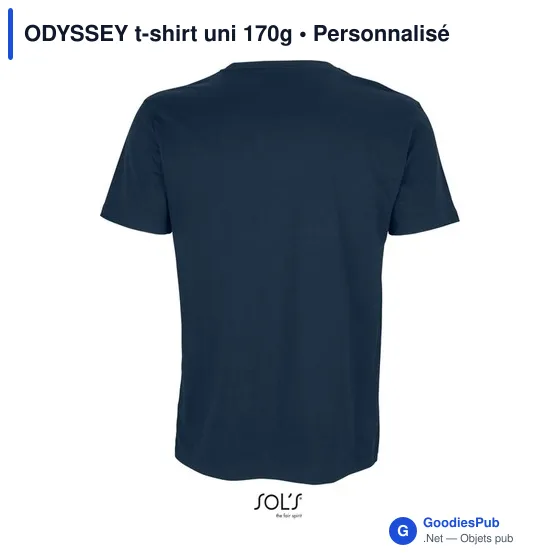 ODYSSEY t-shirt uni 170g - Image 8