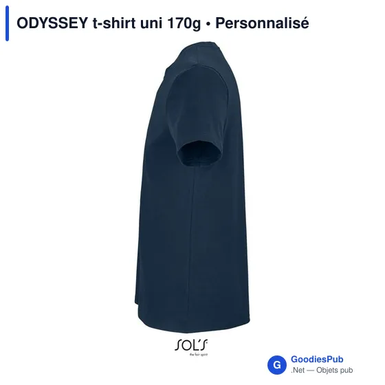 ODYSSEY t-shirt uni 170g - Image 9