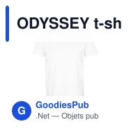 ODYSSEY t-shirt uni 170g - Miniature 10