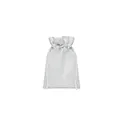 Variante blanc - Petite pochette cadeau personnalisable en RPET avec logo
