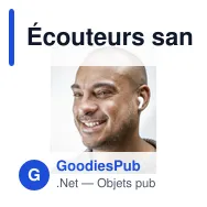 Écouteurs sans fil personnalisables Olaf RCS avec logo - Miniature 12