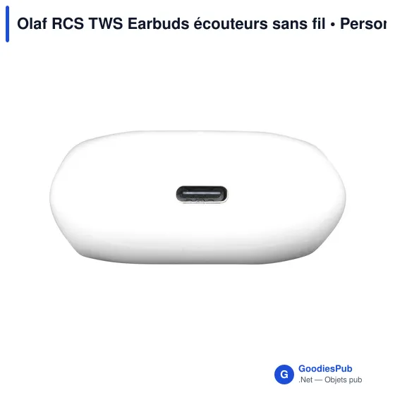 Écouteurs sans fil personnalisables Olaf RCS avec logo - Image 7