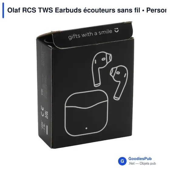 Écouteurs sans fil personnalisables Olaf RCS avec logo - Image 9