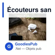 Écouteurs sans fil personnalisables Olaf RCS avec logo - Miniature 10