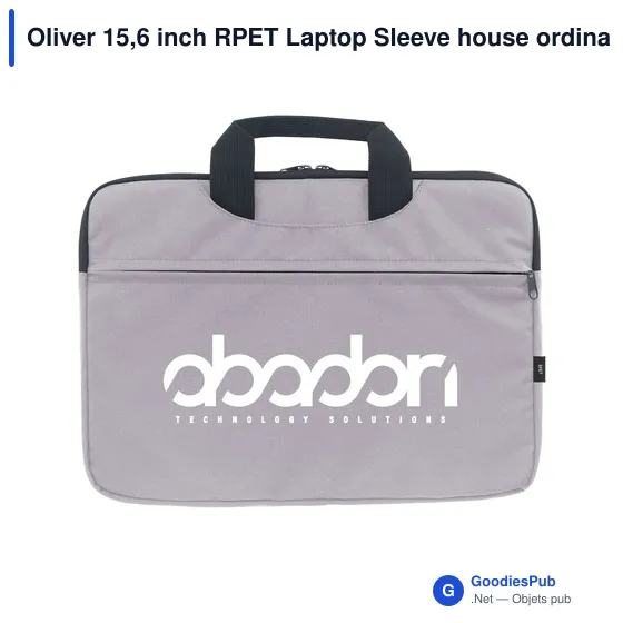 Oliver 15,6 inch RPET Laptop Sleeve house ordinateur personnalisé avec logo - Image 4