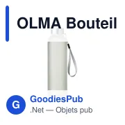 OLMA Bouteille en verre 500ml - Miniature 2