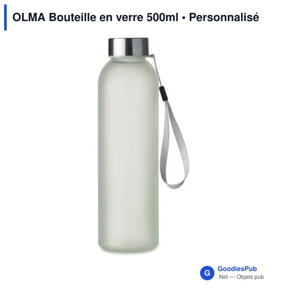 OLMA Bouteille en verre 500ml - Image 2