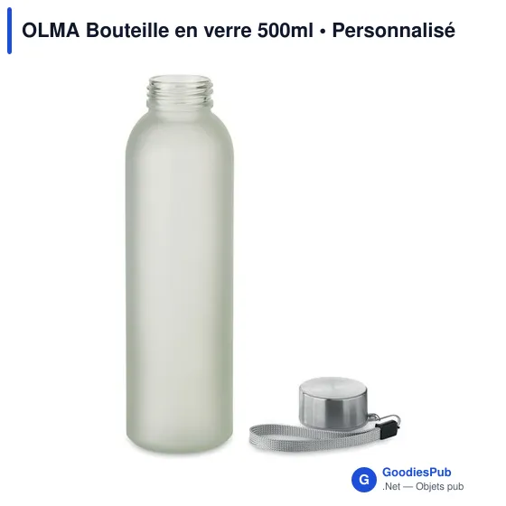 OLMA Bouteille en verre 500ml - Image 4