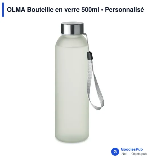 OLMA Bouteille en verre 500ml - Image 5