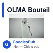 OLMA Bouteille en verre 500ml - Miniature 6