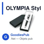 OLYMPIA Stylo-bille twist laqué - Miniature 1