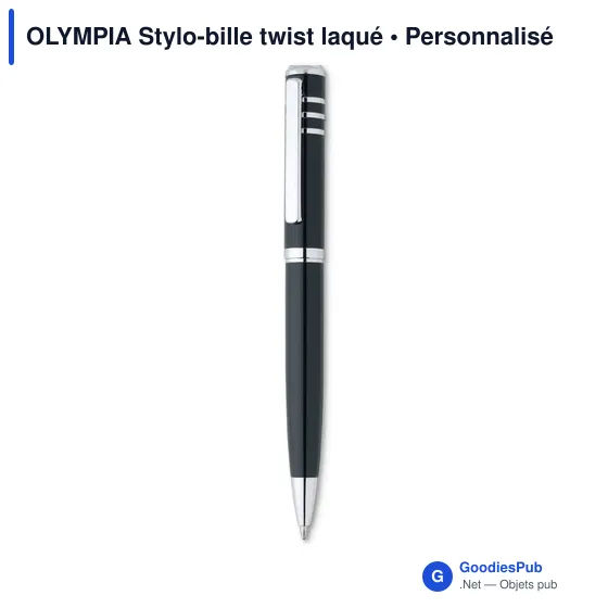 OLYMPIA Stylo-bille twist laqué - Image 2