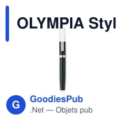 OLYMPIA Stylo-bille twist laqué - Miniature 3
