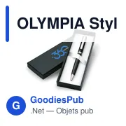 OLYMPIA Stylo-bille twist laqué - Miniature 4