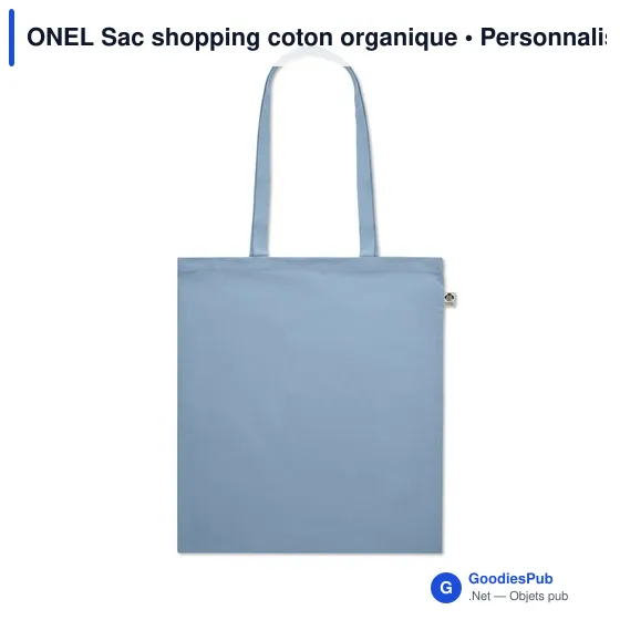 ONEL Sac shopping coton organique - Image 3