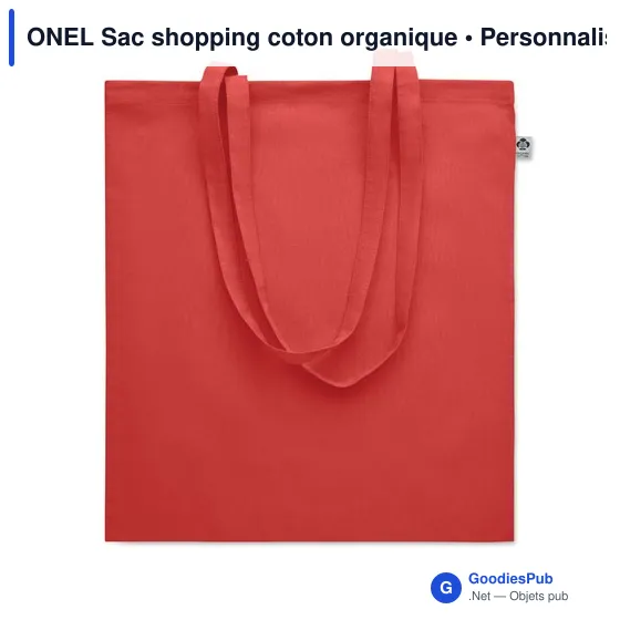 ONEL Sac shopping coton organique - Image 4