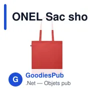 ONEL Sac shopping coton organique - Miniature 5