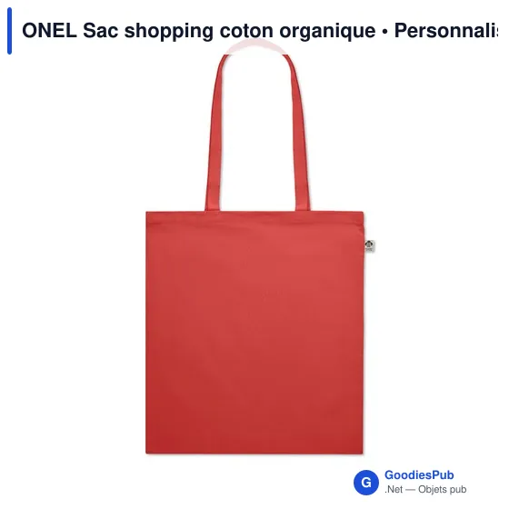ONEL Sac shopping coton organique - Image 6