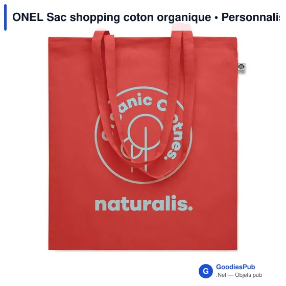 ONEL Sac shopping coton organique - Image 7