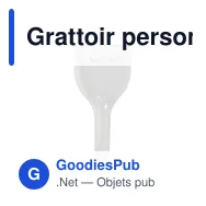 Grattoir personnalisable Ontario avec logo pour accessoires auto - Miniature 2