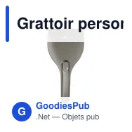 Grattoir personnalisable Ontario avec logo pour accessoires auto - Miniature 6