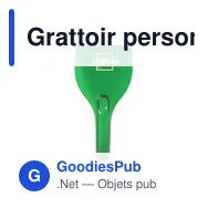 Grattoir personnalisable Ontario avec logo pour accessoires auto - Miniature 8