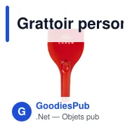 Grattoir personnalisable Ontario avec logo pour accessoires auto - Miniature 10
