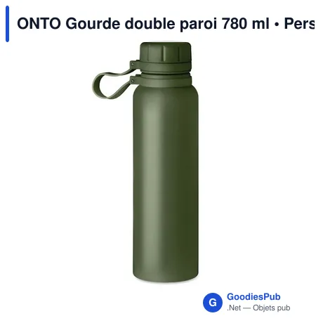 ONTO Gourde double paroi 780 ml