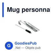 Mug personnalisable avec logo pour entreprise - Infuseur à thé - Miniature 2