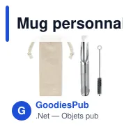 Mug personnalisable avec logo pour entreprise - Infuseur à thé - Miniature 4