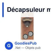Décapsuleur mural personnalisable avec logo - IT - Miniature 3
