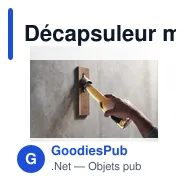 Décapsuleur mural personnalisable avec logo - IT - Miniature 7