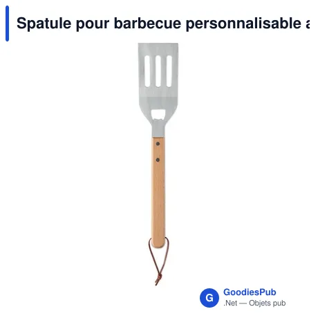 Spatule pour barbecue personnalisable avec logo - OPENCOOK
