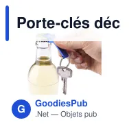 Porte-clés décapsuleur personnalisable en aluminium recyclé - Opener GRSavec logo - Miniature 11