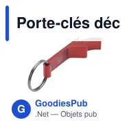 Porte-clés décapsuleur personnalisable en aluminium recyclé - Opener GRSavec logo - Miniature 6