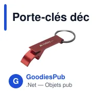 Porte-clés décapsuleur personnalisable en aluminium recyclé - Opener GRSavec logo - Miniature 10