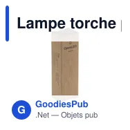 Lampe torche personnalisable OpenLED avec décapsuleur et logo - Miniature 5