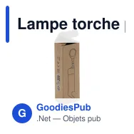 Lampe torche personnalisable OpenLED avec décapsuleur et logo - Miniature 6