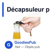 Décapsuleur porte-clés personnalisable en aluminium avec logo - Miniature 7