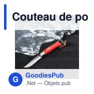 Couteau de poche personnalisable Opinel Colorama No 08 avec logo - Miniature 10