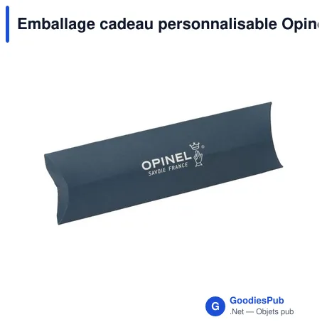 Emballage cadeau personnalisable Opinel pour logo - Large