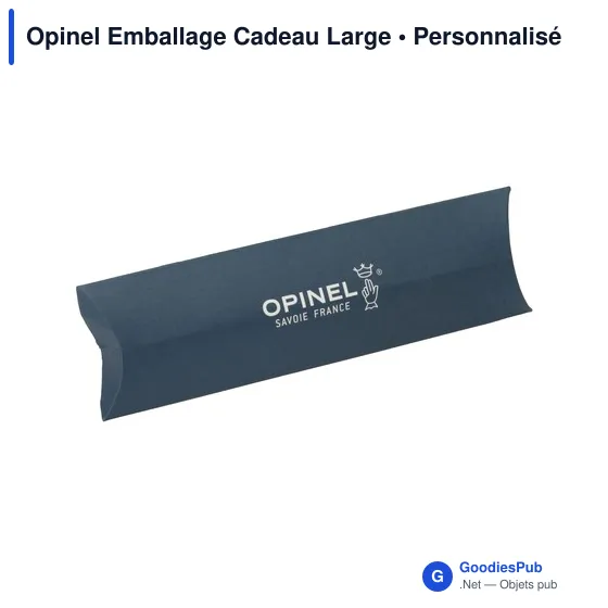 Emballage cadeau personnalisable Opinel pour logo - Large - Image 1