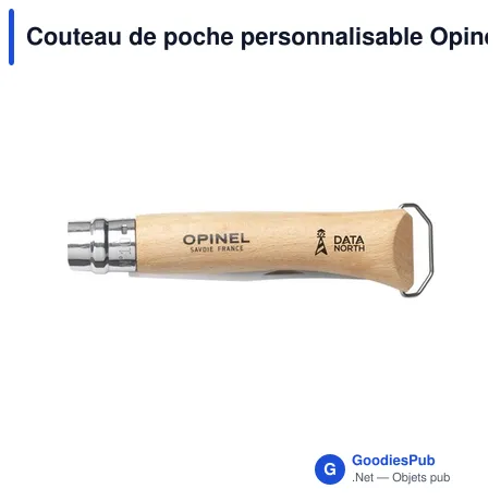 Couteau de poche personnalisable Opinel No 10 avec logo