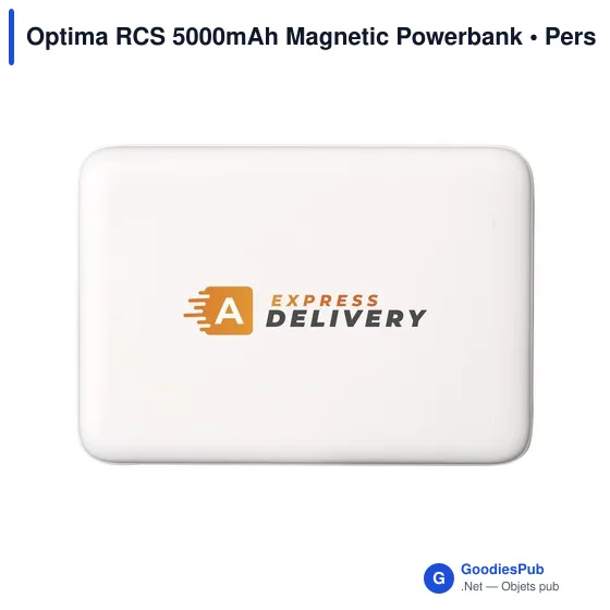 Batterie externe personnalisable Optima RCS 5000mAh avec logo - Image 5