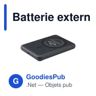 Batterie externe personnalisable Optima RCS 5000mAh avec logo - Miniature 6