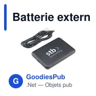 Batterie externe personnalisable Optima RCS 5000mAh avec logo - Miniature 10