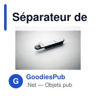Séparateur de câbles en silicone personnalisable avec logo - Miniature 12